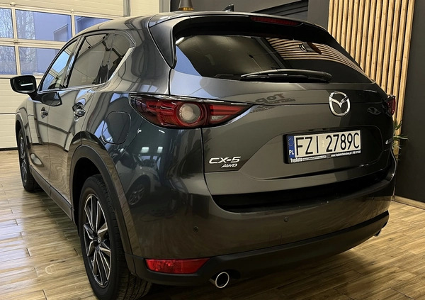 Mazda CX-5 cena 102900 przebieg: 62000, rok produkcji 2017 z Puszczykowo małe 742